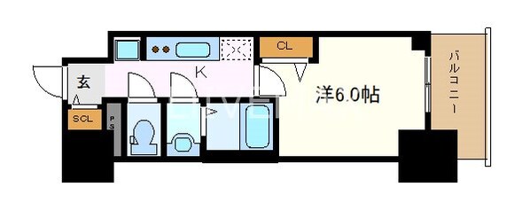 プレサンスTHE大須観音の物件間取画像